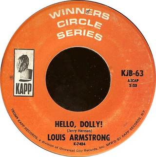 Hello, Dolly! — Louis Armstrong (Jazz album cover)