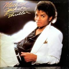 Thriller by Michael Jackson album cover, #2 in the Top 100 best-selling US vinyl albums of all time
